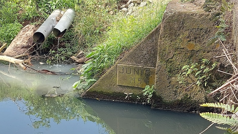 El daño en el puente Camoapa no era tan grave como parecía, así lo aseguró el responsable de la obra.