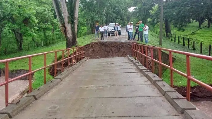 Comunidades de Matiguás incomunicadas por el colapso del Puente Bilwás