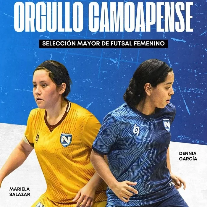 Dos jugadoras de Camoapa convocadas a la Selección Nacional Futsal Femenina
