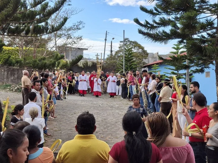 Inician actividades religiosas de Semana Santa en Camoapa